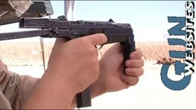 Shooting Full Auto PM 63 Polish Machine Pistol
