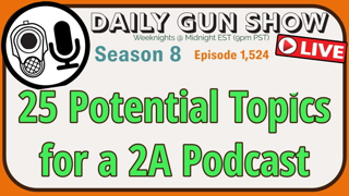 25 potential topics for a podcast