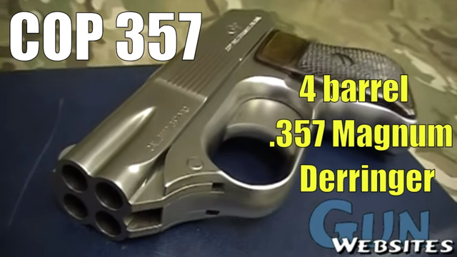 Cop 357 - The BEST Four Barrel Derringer