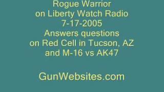 Richard Marcinko, the Rogue Warrior,  M-16 vs AK47
