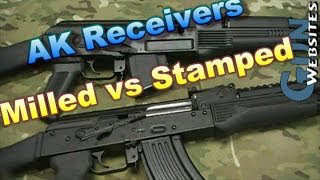 AK47 Milled vs. AKM Stamped Receivers