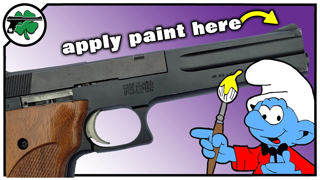 How to Make Your Front Handgun Sight Contrast with the Rear