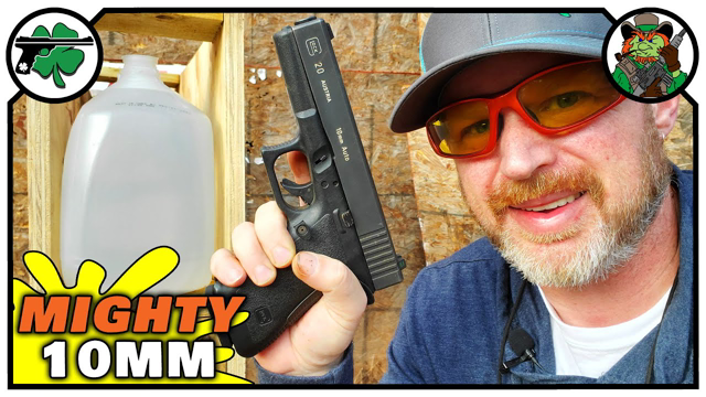 10mm -vs- Water Jugs | Basic Ballistic Test