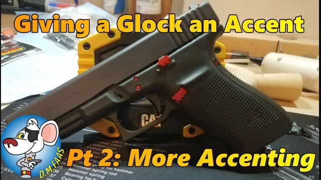 Adding more Accent to a Glock 20.