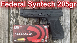 Federal Syntech  205gr 10mm Velocity & Function Check in the Smith & Wesson M&P 2.0 Full Size 10mm
