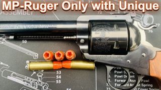 Ruger Blackhawk Bisley 45 Colt MP-Ruger Only with Unique