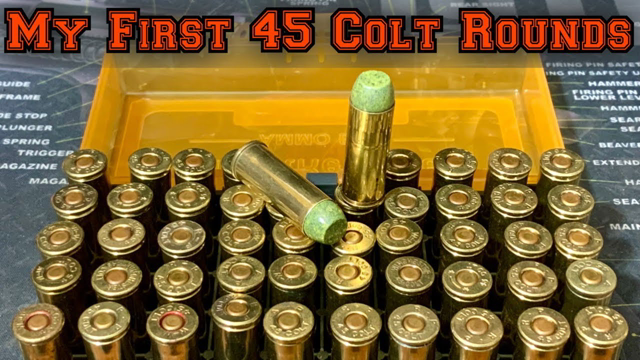 My First 45 Colt Rounds