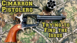 Cimarron Pistolero 45 Colt-Testing to Find the Issue