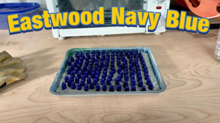 Eastwood Navy Blue Powdercoat on 9mm and 45acp