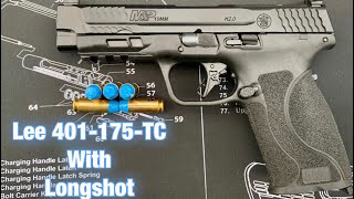 10mm Velocity Test with Lee 401-175-TC and Longshot Powder in the Smith & Wesson M&P 2.0 Full Size