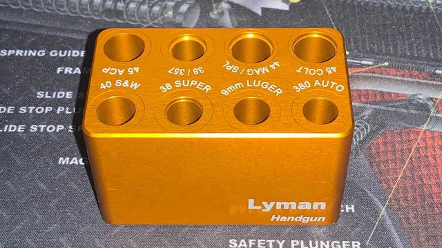 Lyman Handgun  Ammo Checker