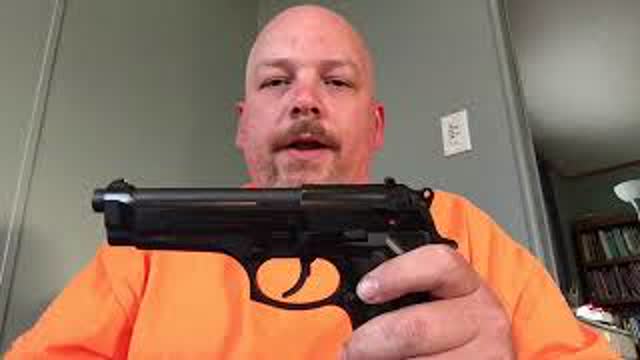 Field strip a beretta 92 series pistol