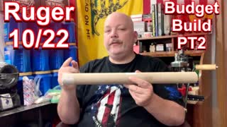 Ruger 10/22 Budget Build PT2-E R Shaw 18” Stainless Bull Barrel