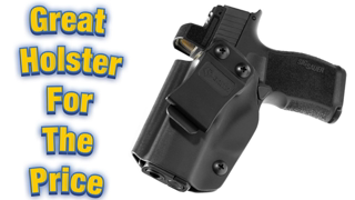Gritr Gear IWB Kydex Holster for the Sig Sauer P365 Series