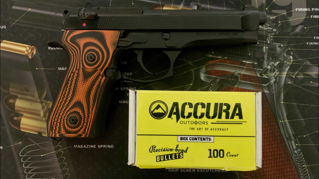 Accura 115gr 9mm in my beretta 92fs