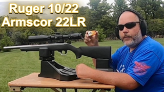 Ruger 10/22 Target Rifle with Armscor 22lr at 50 Yards