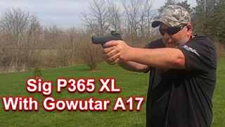 Sig P365 XL Range Testing the Gowutar A17