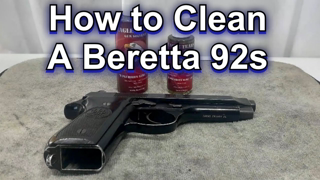 How to Field Strip and Clean a Beretta 92s