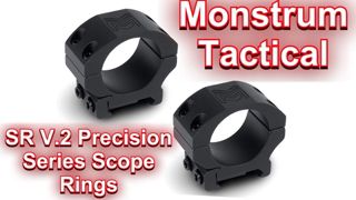 Monstrum Tactical SR V.2 Precision Series Scope Rings from Amazon
