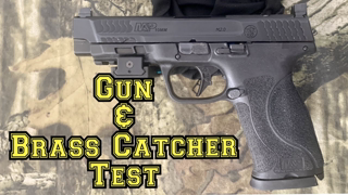 Smith & Wesson M&P 10mm function test and Graco Brass Catcher Mount Change