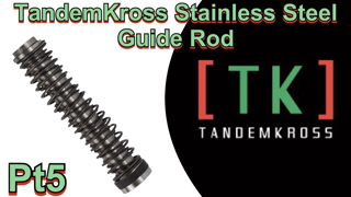 Tandemkross Taurus Tx22 Sentinel Stainless Steel Captured Spring Guide Rod Pt5