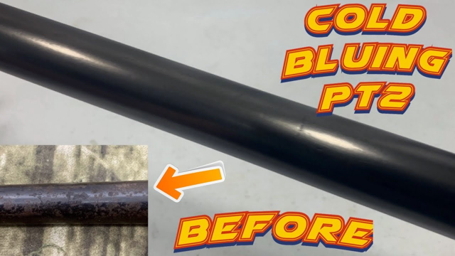 Ithaca Model 37 Part 2 - Bluing the Main Pieces