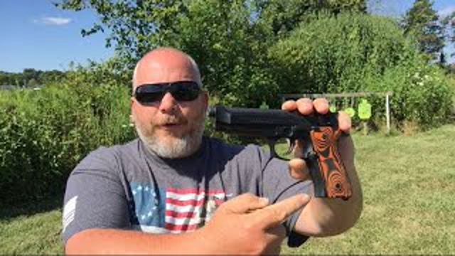 Thin Lok Grips Beretta 92fs (shooting impressions)