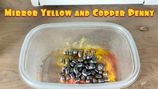 Mixing Eastwood Mirror Yellow and Copper Penny on 9mm Bullets