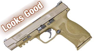 Smith & Wesson M&P 45 M2.0 FDE Truglo TFX Sights Full Size First Shots Review