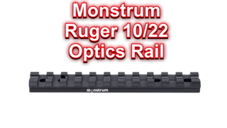 Monstrum Ruger 10/22 Picatinny Rail Mount for Scopes and Optics