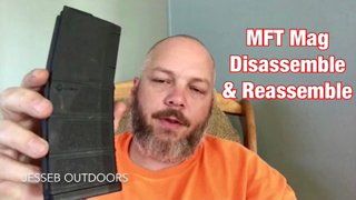 Disassemble and reassemble a mission first tactical ar15 mag