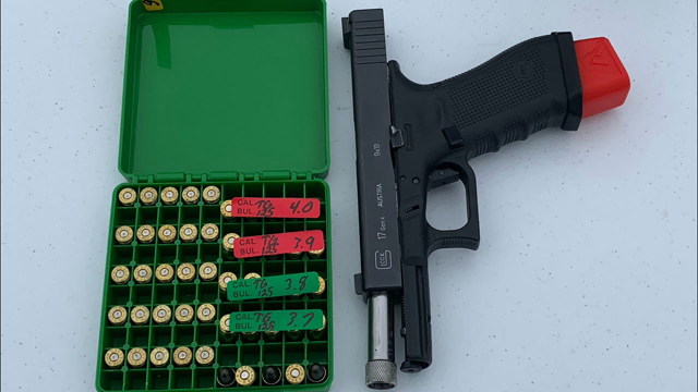 Ladder test Gallant  9mm bullets, Titegroup and Starline brass