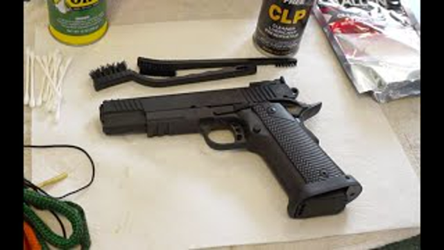 How to clean the RIA Rock Island Armory Premium M1911 A2 TAC Ultra FS HC 22TCM