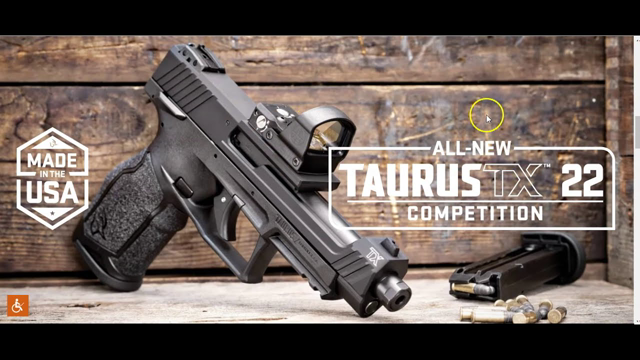 The new for 2021 Taurus TX 22 Competition...what we know so far.