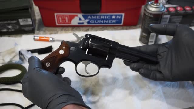 How to clean the Ruger Police Service Six Revolver