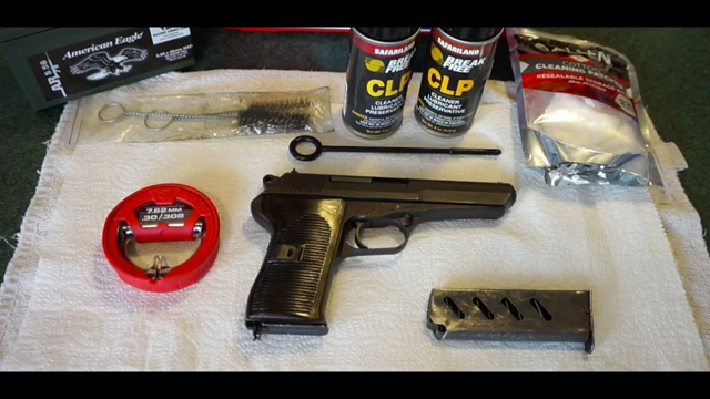 How to clean the CZ52/ Czech Vz52