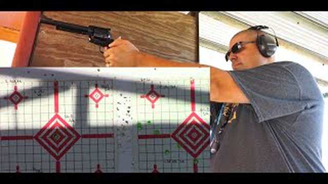 Ruger New Blackhawk Single Action .357 Mag/.38 Special Revolver Range Test!