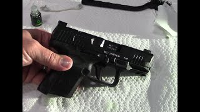How to clean the Canik TP9 Elite SC subcompact pistol