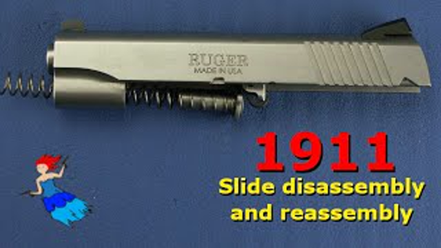 1911 Series 70 Slide Disassembly and Reassembly