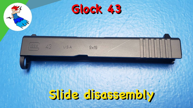 HOW TO DISASSEMBLE A GLOCK 43 // Glock 43 Slide Disassembly