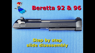 Beretta 92 96 M9 Slide Disassembly