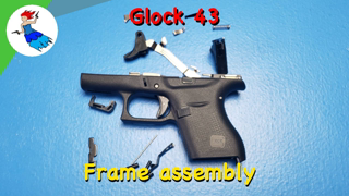 HOW TO REASSEMBLE GLOCK 43 // How to reassemble Glock 43 Frames