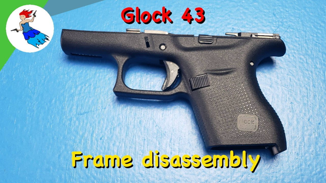 HOW TO DISASSEMBLE A GLOCK 43 // Glock 43 and Glock 43X frame disassembly