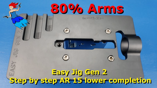 80% Arms Easy Jig Gen 2 step by step AR 15 lower completion