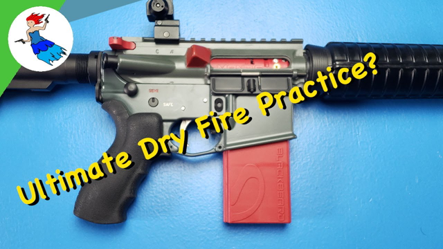 MANTIS BLACKBEARD DRY FIRE TRAINING // Auto-resetting trigger system for your rifle training