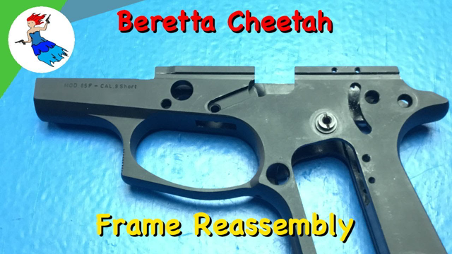 BERETTA 80 SERIES STEP BY STEP - How to reassembly the Beretta Cheetah Frame both 84 and 85
