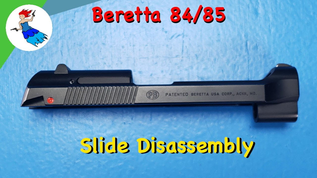 BERETTA 80 SERIES // How to Disassemble the Beretta 84 Cheetah or Beretta 85 Cheetah
