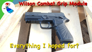 WILSON COMBAT WCP320 GRIP MODULE // Is this the best P320 grip module or just aftermarket accessory?