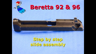 Beretta 92 96 M9 Slide Reassembly