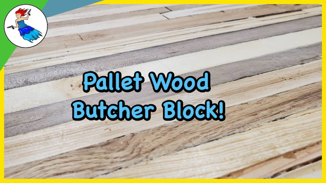 Ultimate Gunsmith Bench For The DIYer // Making Pallet Wood Butcher Block Top